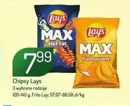 Avita Lay's Max Chipsy ziemniaczane karbowane solone 120 g oferta