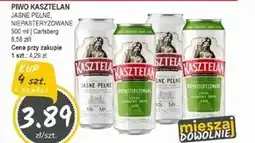 Słoneczko Kasztelan Piwo jasne niepasteryzowane 500 ml oferta