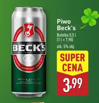 ALDI Piwo Beck's oferta