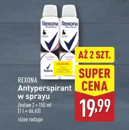 ALDI REXONA Antyperspirant w sprayu oferta