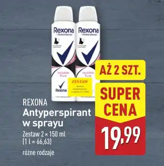 ALDI Antyperspirant Rexona oferta