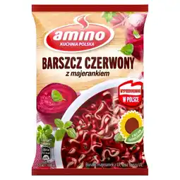 Stokrotka Express Amino Zupa błyskawiczna barszcz czerwony z majerankiem 66 g oferta