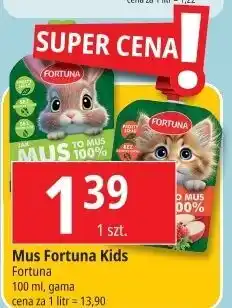 E.Leclerc Mus truskawka banan jabłko Fortuna oferta