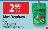 E.Leclerc Mus jabłkowy Owolovo oferta