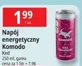 E.Leclerc Napój wild strawberry Komodo Energy Drink oferta