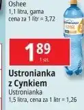 E.Leclerc Woda Ustronianka Z Cynkiem oferta