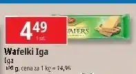 E.Leclerc Wafle orzechowe Iga oferta