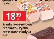 E.Leclerc Szynka z indykiem prasowana Silesia Duda oferta