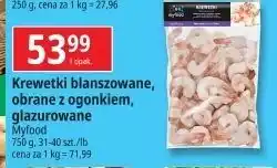 E.Leclerc Krewetki surowe obrane Myfood oferta