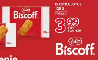 Selgros Ciastka lotus oferta