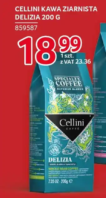 Selgros Cellini kawa ziarnista delizia oferta