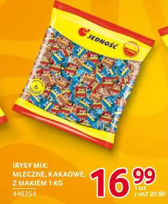 Selgros Irysy mix: mleczne, kakaowe, z makiem oferta