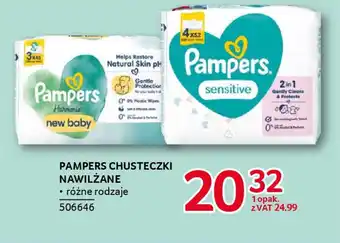 Selgros Pampers chusteczki nawilżane oferta