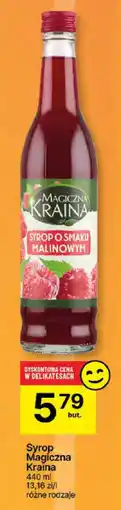 Delikatesy Centrum Syrop Magiczna Kraina oferta