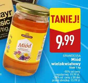 ALDI GRANDESSA Miód wielokwiatowy oferta