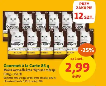 Maxi Zoo Gourmet à la Carte mokra karma dla kota oferta