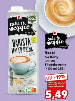 Kaufland Napój owsiany Barista oferta