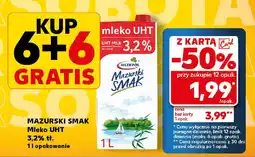 Kaufland MAZURSKI SMAK Mleko UHT 3,2% oferta