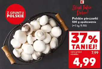 Kaufland Polskie pieczarki oferta