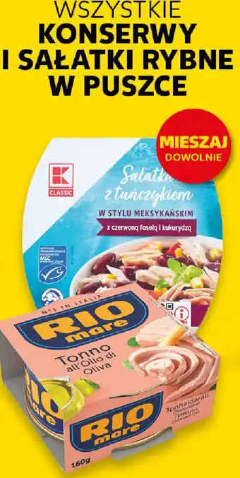 Kaufland Konserwy i sałatki rybne w puszce oferta