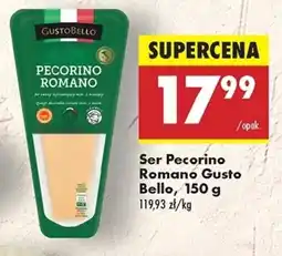 Biedronka Ser Gusto Bello oferta