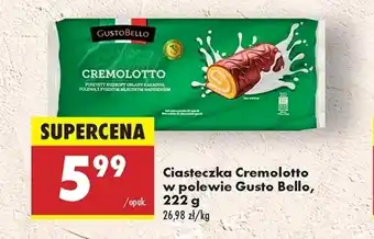 Biedronka Ciasteczka Gusto Bello oferta