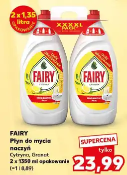 Kaufland FAIRY Płyn do mycia naczyń oferta