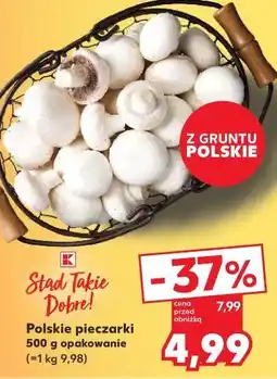 Kaufland Pieczarki 500g oferta