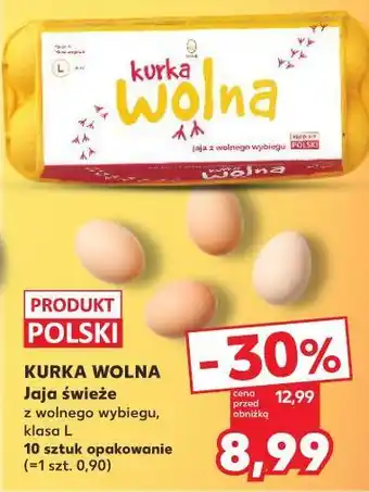 Kaufland Jaja świeże L 10 sztuk oferta