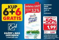 Kaufland Mleko Mazurski Smka UHT 3.2% oferta