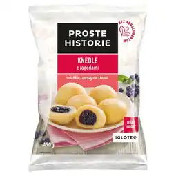 E.Leclerc Proste Historie Knedle z jagodami 450 g oferta