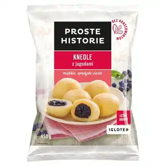 E.Leclerc Proste Historie Knedle z jagodami 450 g oferta