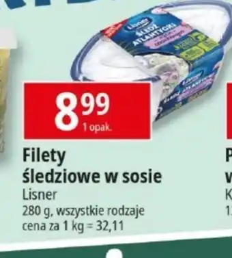 E.Leclerc Filety śledziowe Lisner oferta