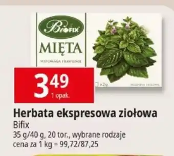 E.Leclerc Herbata ziołowa Bifix oferta