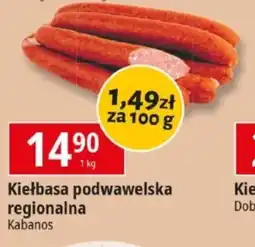 E.Leclerc Kiełbasa podwawelska Kabanos oferta