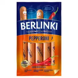 E.Leclerc Berlinki Kiełbasa pepperoni 250 g oferta