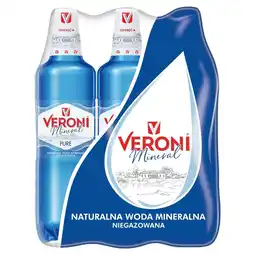 E.Leclerc Veroni Mineral Pure Naturalna woda mineralna niegazowana 6 x 1,5 l oferta