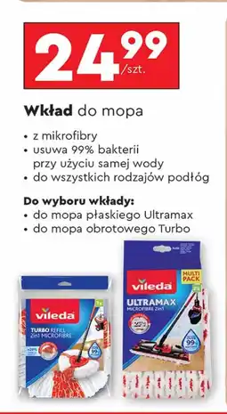 Biedronka Wkłady do mopa Vileda oferta