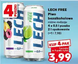 Kaufland LECH FREE Piwo bezalkoholowe oferta