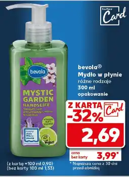 Kaufland Bevola Mydło w płynie oferta