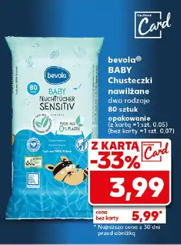 Kaufland Bevola BABY Chusteczki nawilżane oferta