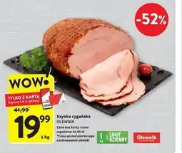 Intermarche Szynka Olewnik oferta