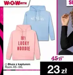 Woolworth Bluza z kapturem oferta