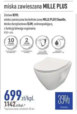 Cersanit Miska wisząca wc Plus-Plus oferta