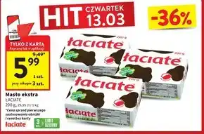 Intermarche Łaciate Masło ekstra 200 g oferta