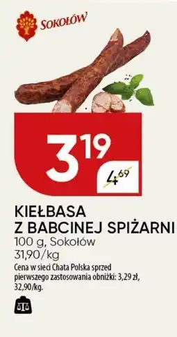 Chata Polska Kiełbasa Sokołów oferta