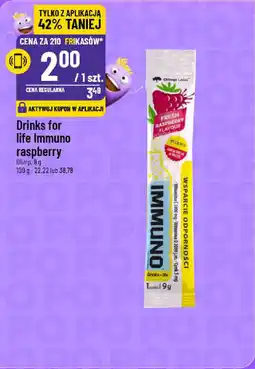 Polomarket Drinks for life Immuno raspberry oferta