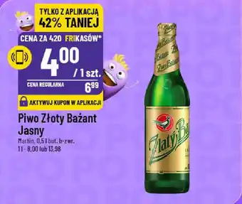 Polomarket Piwo Złoty Bażant Jasny oferta