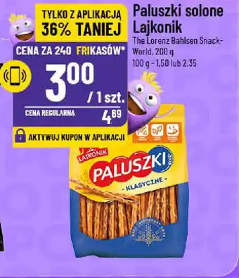 Polomarket Paluszki solone Lajkonik oferta