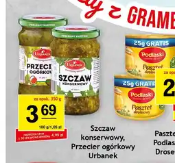 Gram Market Szczaw konserwowy, Przecier ogórkowy Urbanek oferta